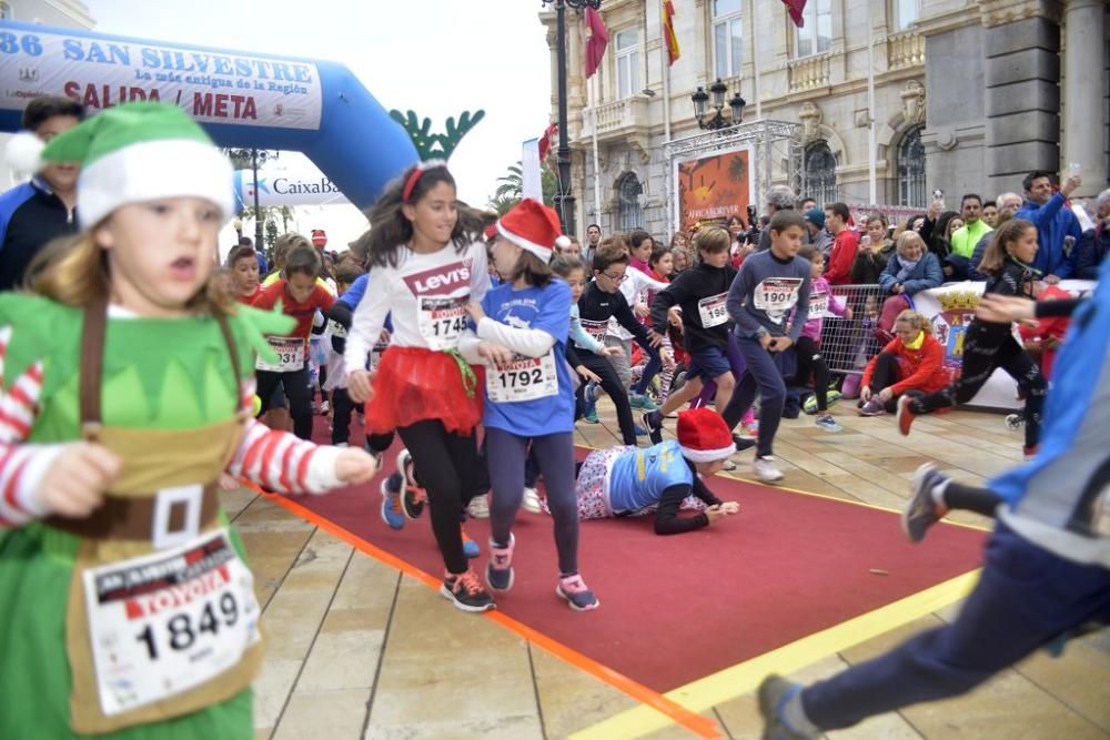 San Silvestre de Cartagena: Categorías infantiles