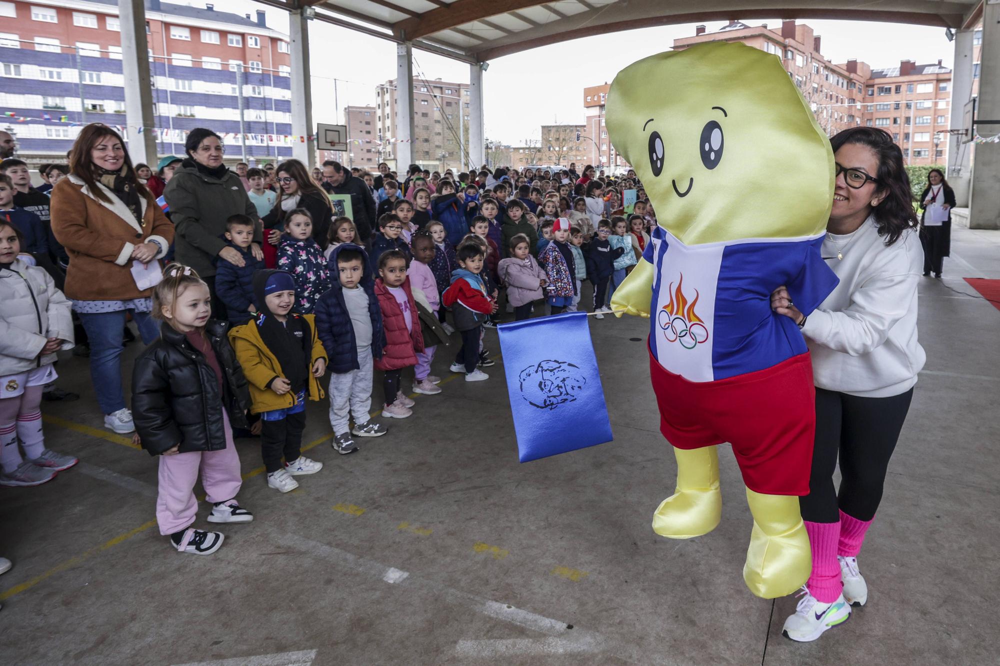 Las olimpiadas en el colegio Poeta Ángel González