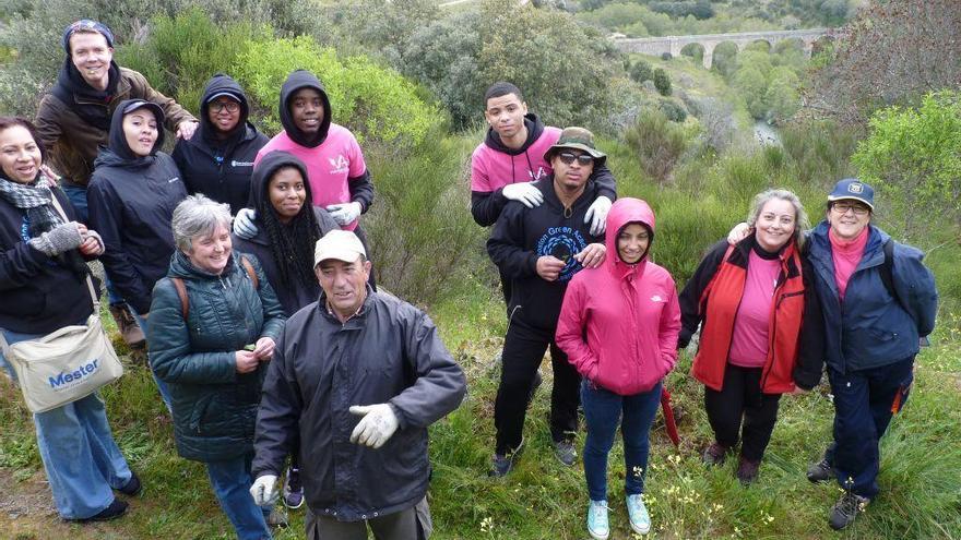 Voluntarios de Bostón en Fermoselle