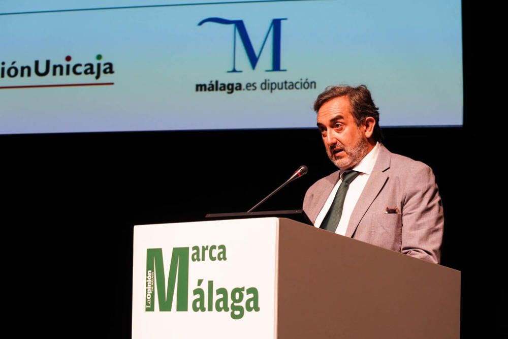 La Opinión de Málaga celebró este martes la tercera edición de Marca Málaga, un encuentro respaldado por Prensa Ibérica, la Fundación Unicaja y la Diputación Provincial en el que se analizó la ciudad en clave económica, con la participación del analista y consultor económico e inmobiliario Gonzalo Bernardos