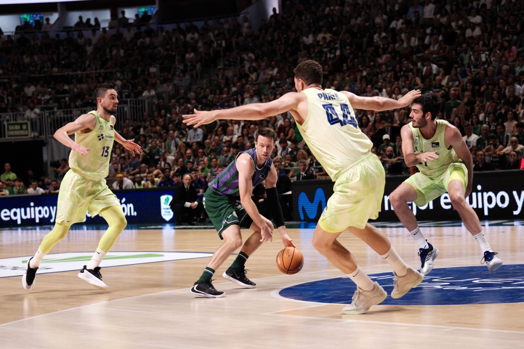 Tercer partido de los cuartos de final ACB I Unicaja - Málaga