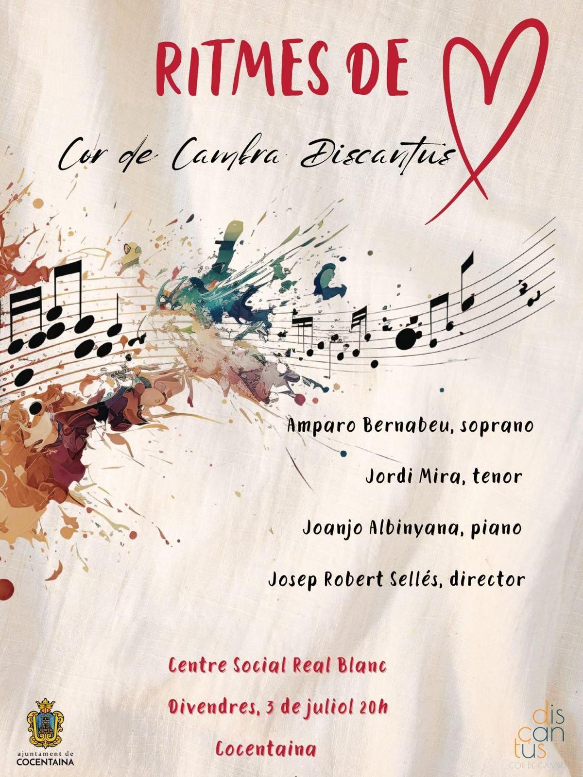 Cartel del concierto