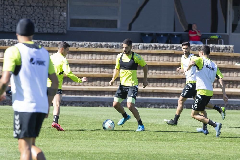 Entrenamiento de la UD Las Palmas.