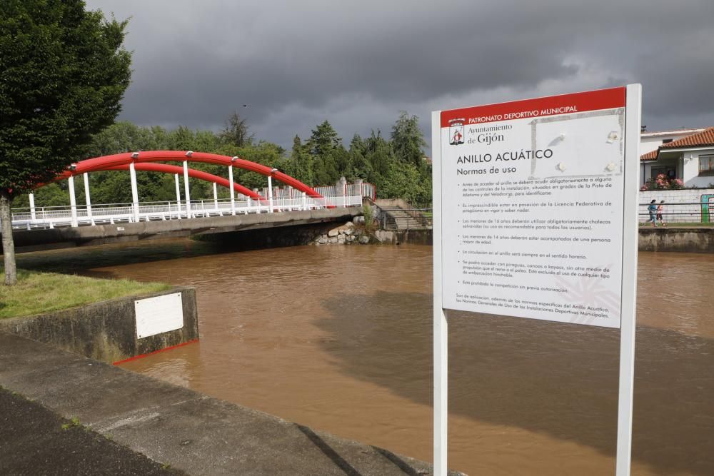 Inundaciones en Gijón