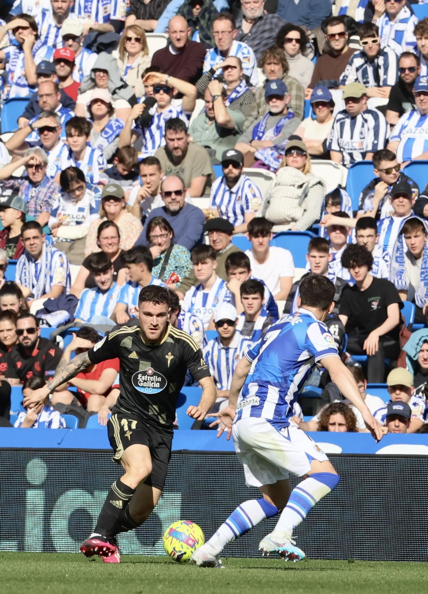 Todas las imágenes del partido entre la Real Sociedad y el Celta