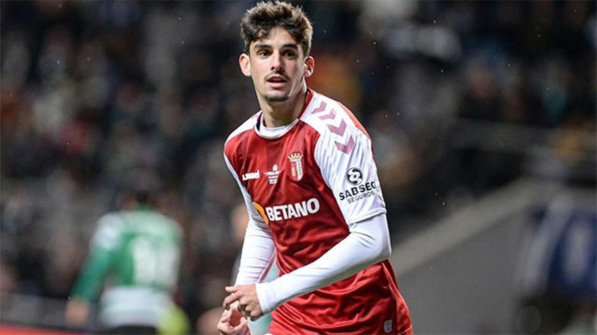 Trincao vuelve a ser decisivo para el Braga: vean la gran galopada del jugador para sentenciar el partido