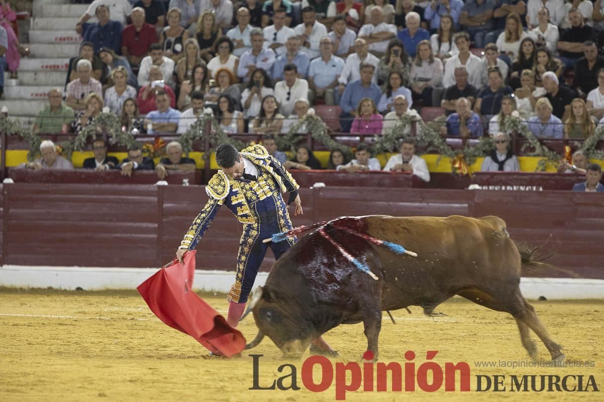 Cuarta corrida en la Feria Taurina de Murcia (Castella, Manzanares y Ureña)