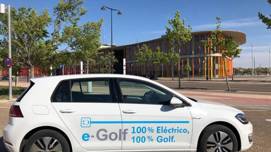 E-Golf, el Volkswagen 100% eléctrico en Automoción Aragonesa