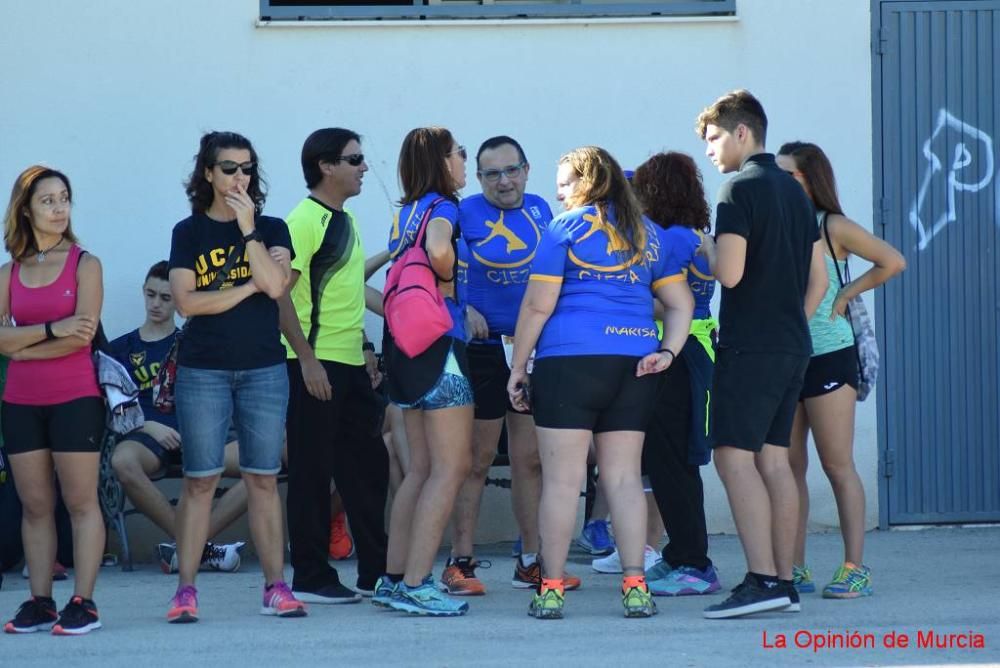 Carrera Puentes de Cieza. Pruebas de menores