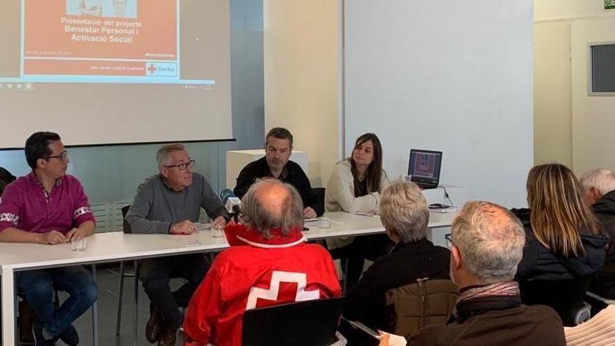 La Creu Roja presenta un projecte per a persones vulnerables a Palamós