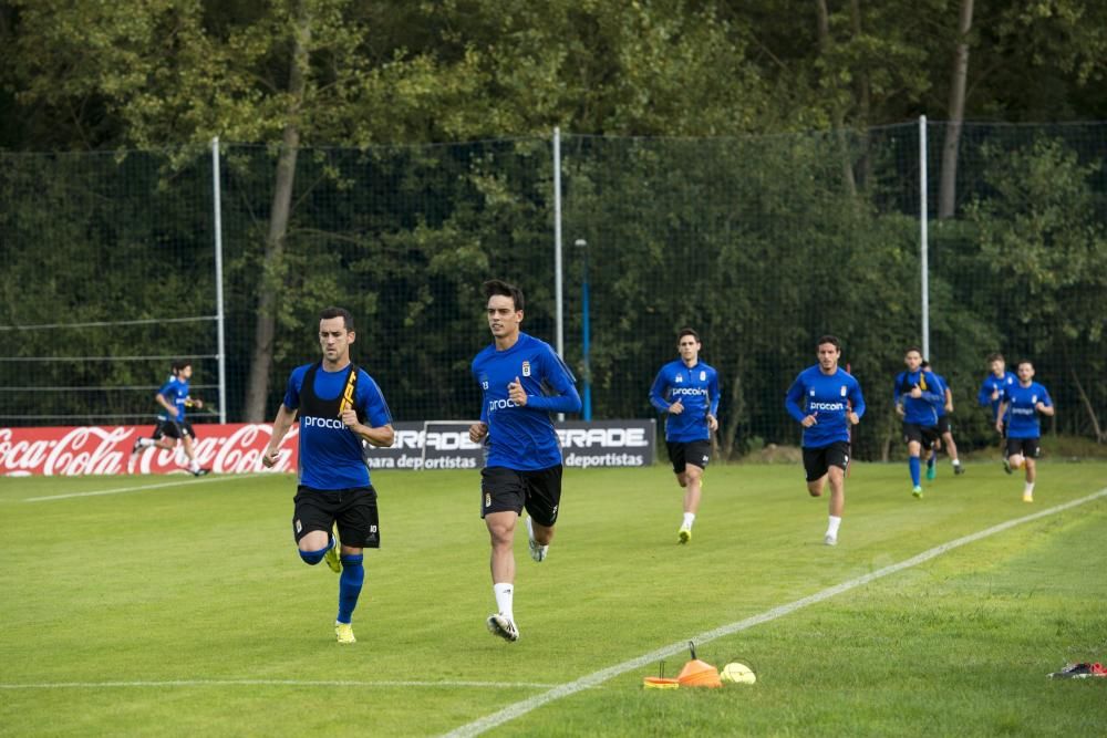 Entrenamiento del Real Oviedo