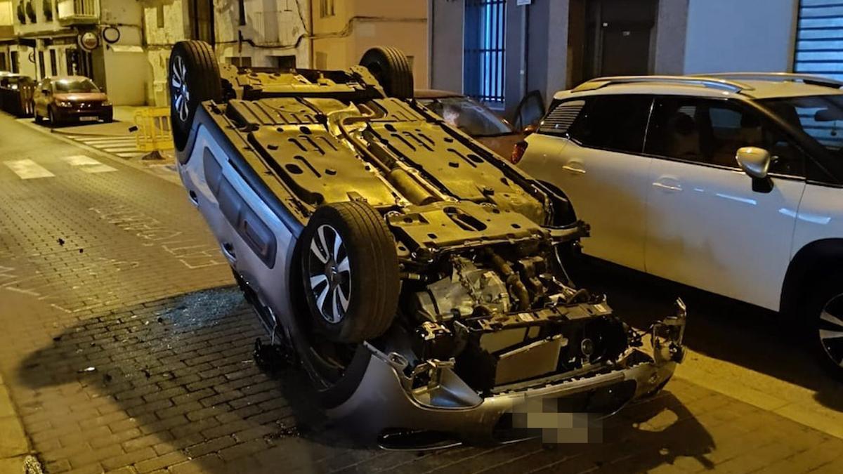 Estado en que quedó el vehículo.