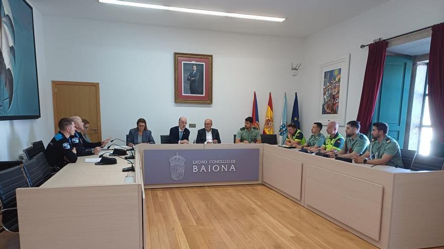 Baiona prepara un plan especial de seguridad para 