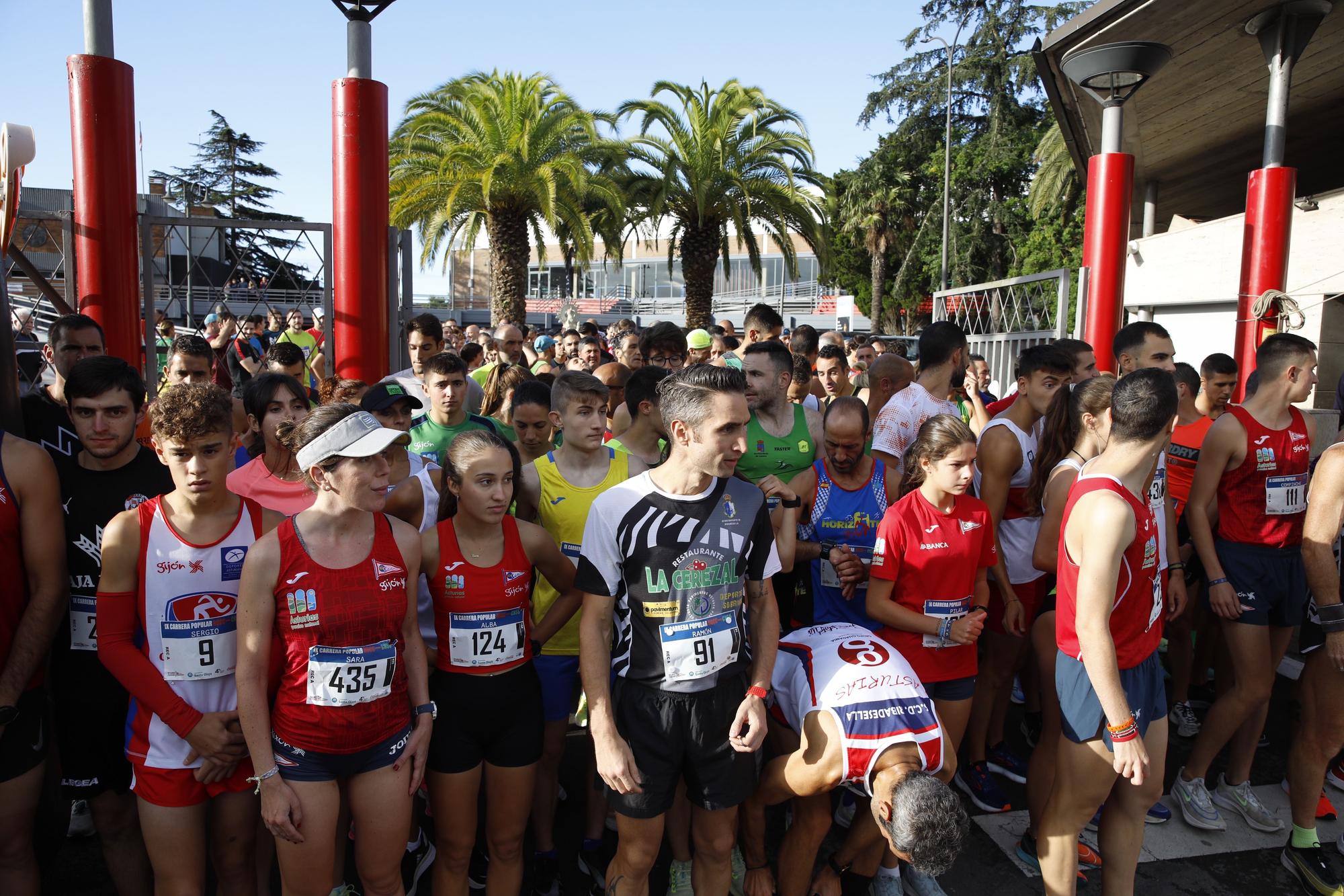 EN IMÁGENES: Carrera del Grupo Covadonga y el Club de Natación Santa Olaya en Gijón