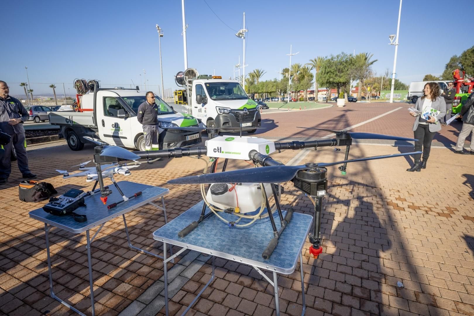 Medios materiales con los que va a trabajar la empresa que combate las plagas en Torrevieja