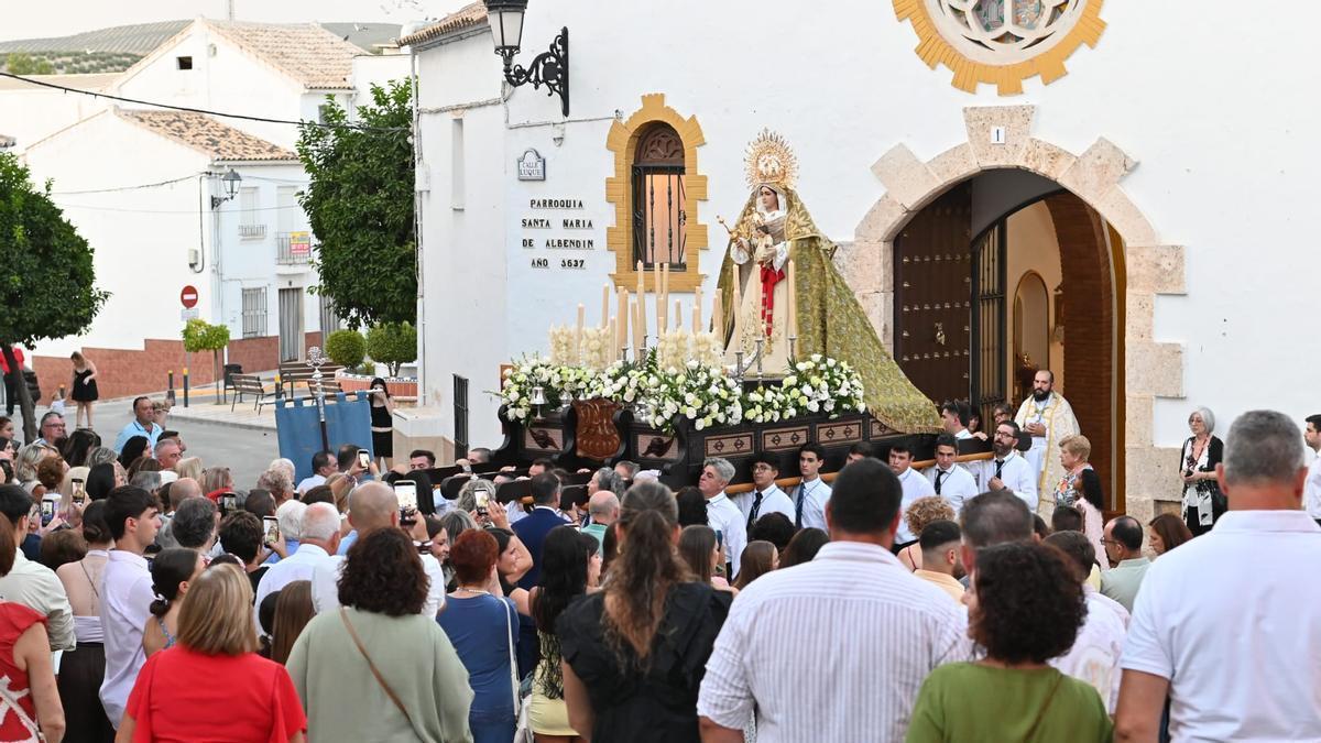 Procesión de María Santísima de Albendin.