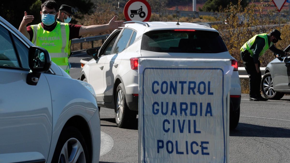 Controles por el cierre perimetral de Valencia