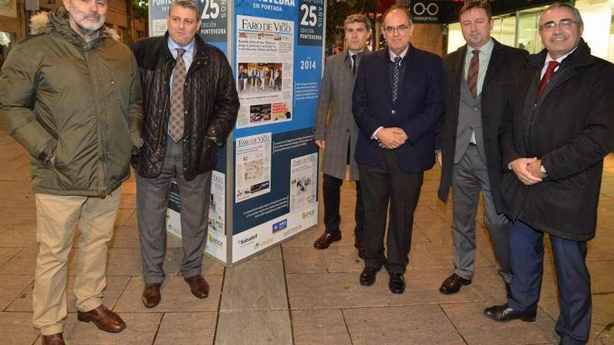 Luis Vázquez, Luis González, José Luis Prado, Luis Campos Villarino, Javier Sande y Manuel Prol Cid. // G.S.