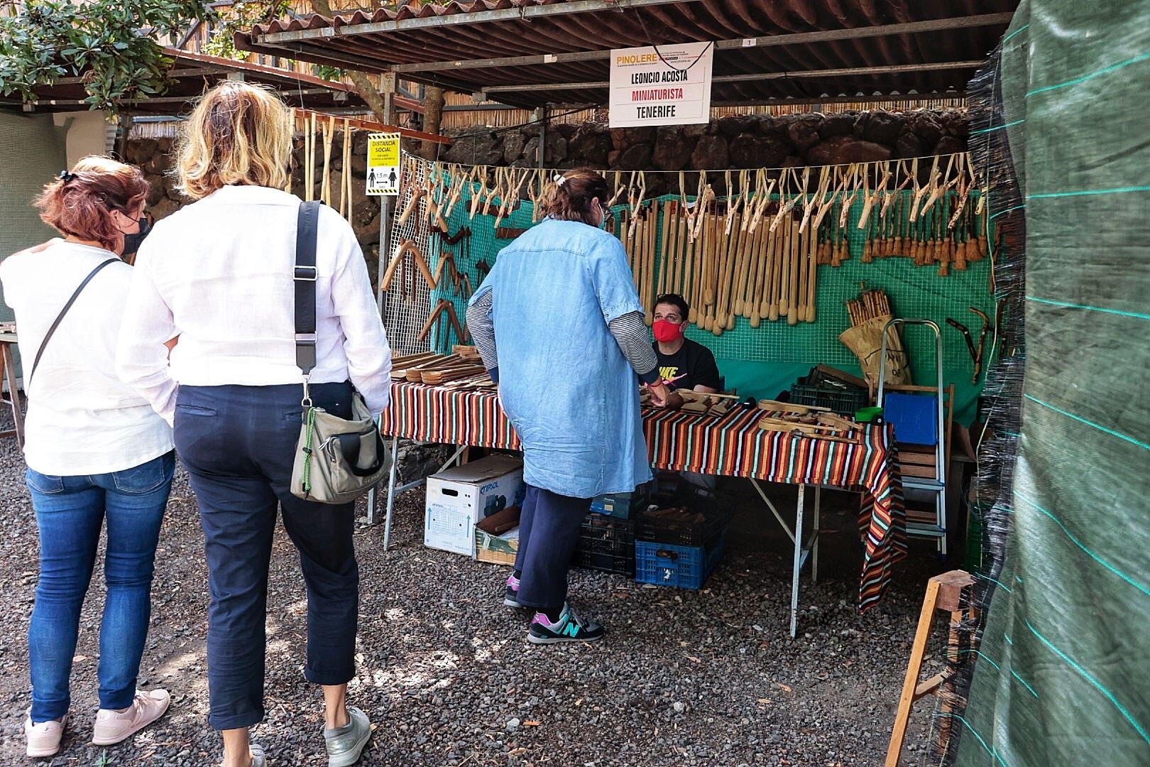 Inauguracion de la Feria de Artesanía de Pinolere