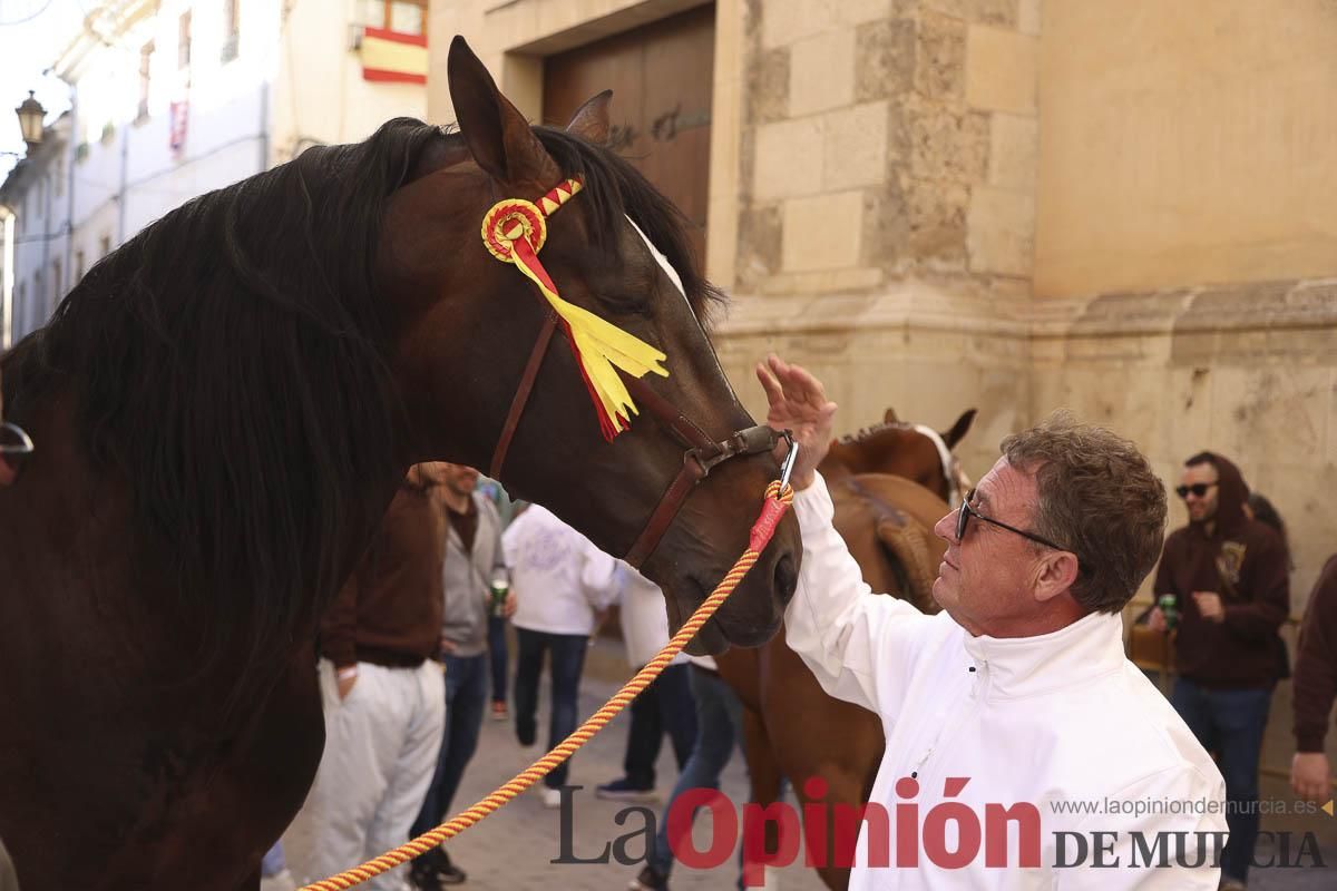 Concurso de caballo a pelo: pasacalles hasta el Hoyo en Caravaca