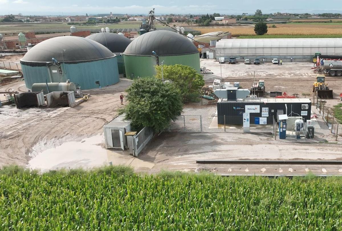 Planta de producción de biometano del grupo Naturgy.