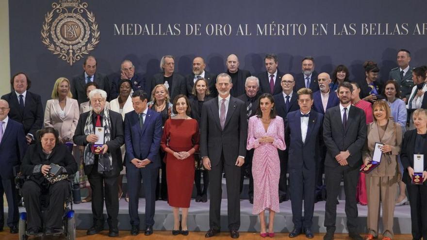 Los Reyes entregan las Medallas de Oro de Bellas Artes 2022 | EFE