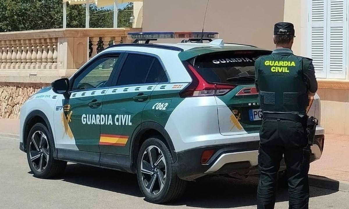 Una patrulla de la Guardia Civil.