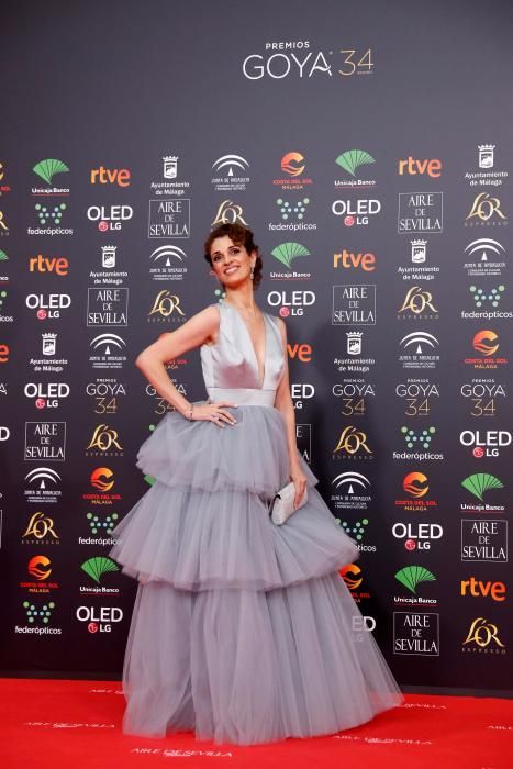 Alfombra roja de los Premios Goya 2020.