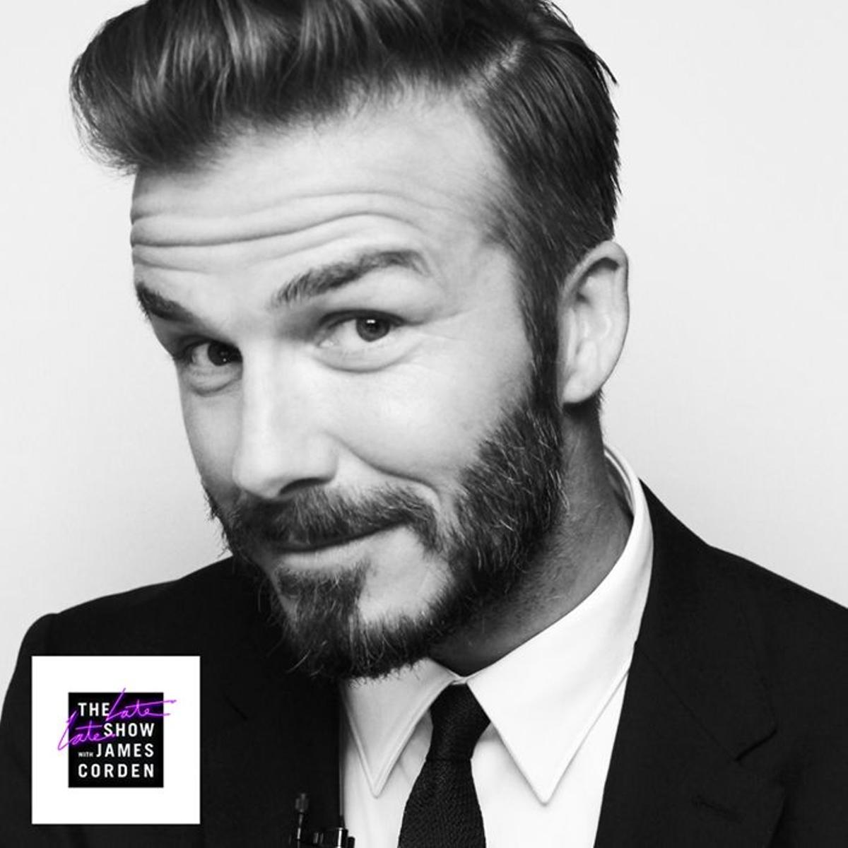 Hombres con barba, David Beckham