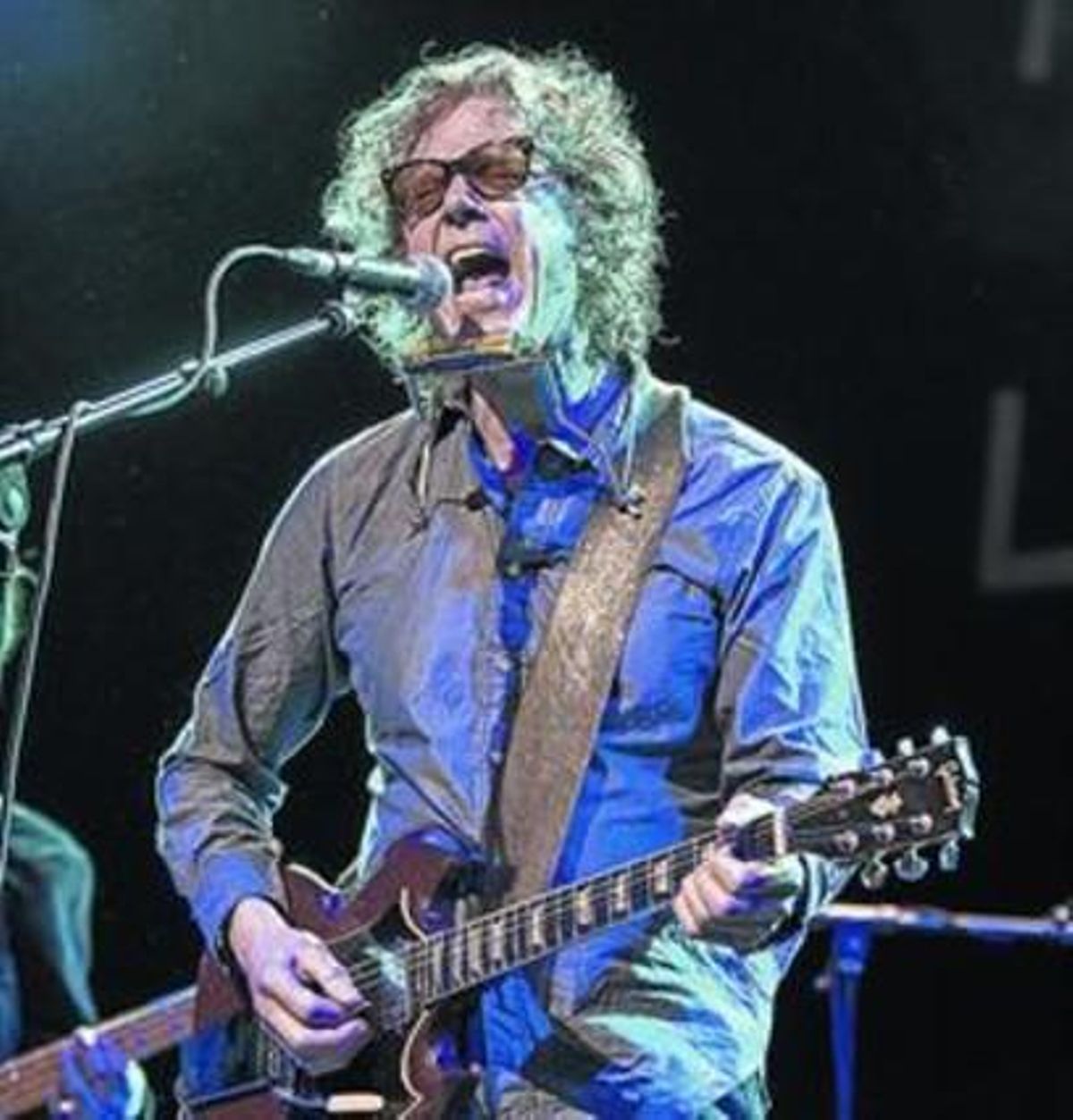 Gary Louris, durant el concert de The Jayhawks a la sala Barts.