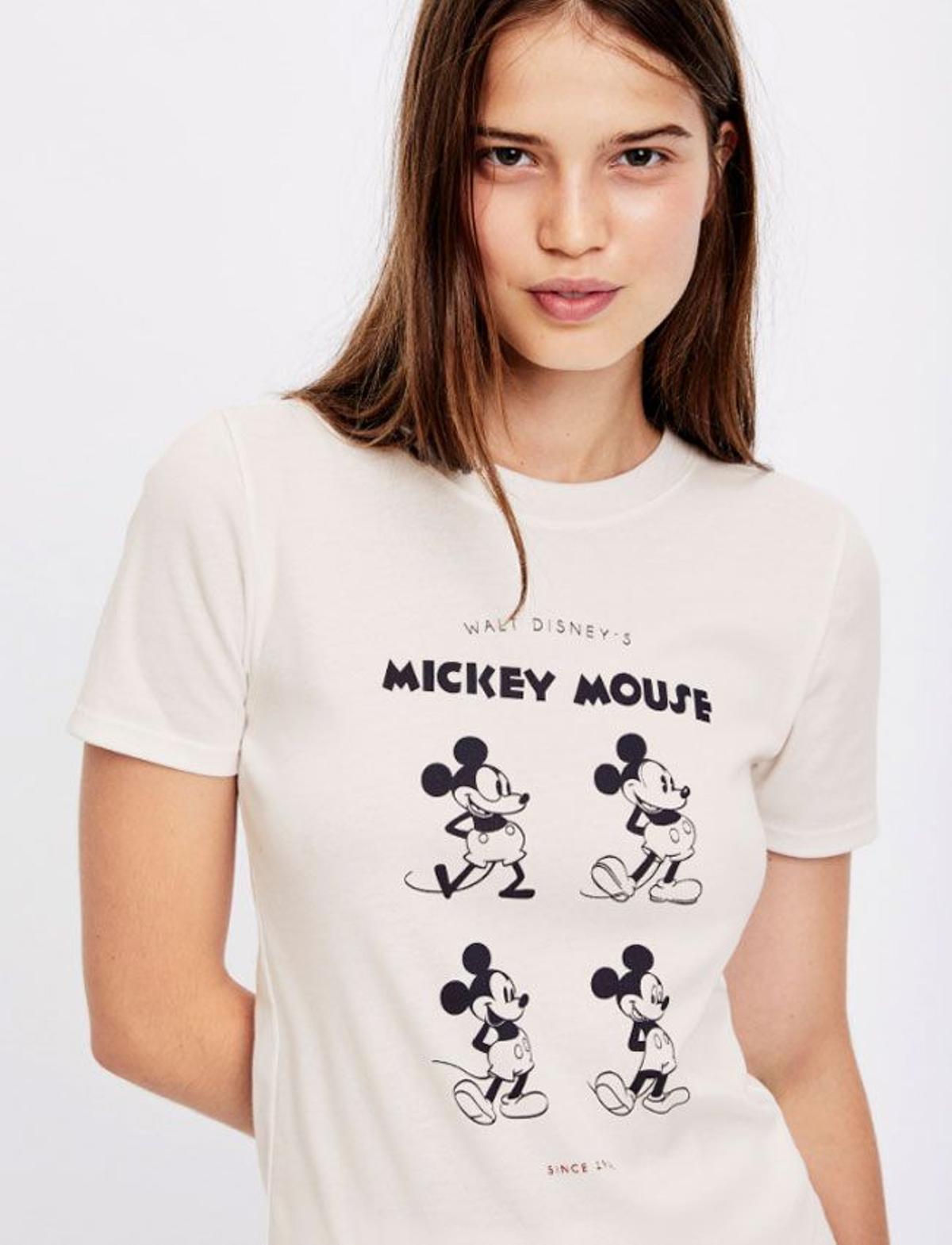 Camiseta de Mickey Mouse de Oysho