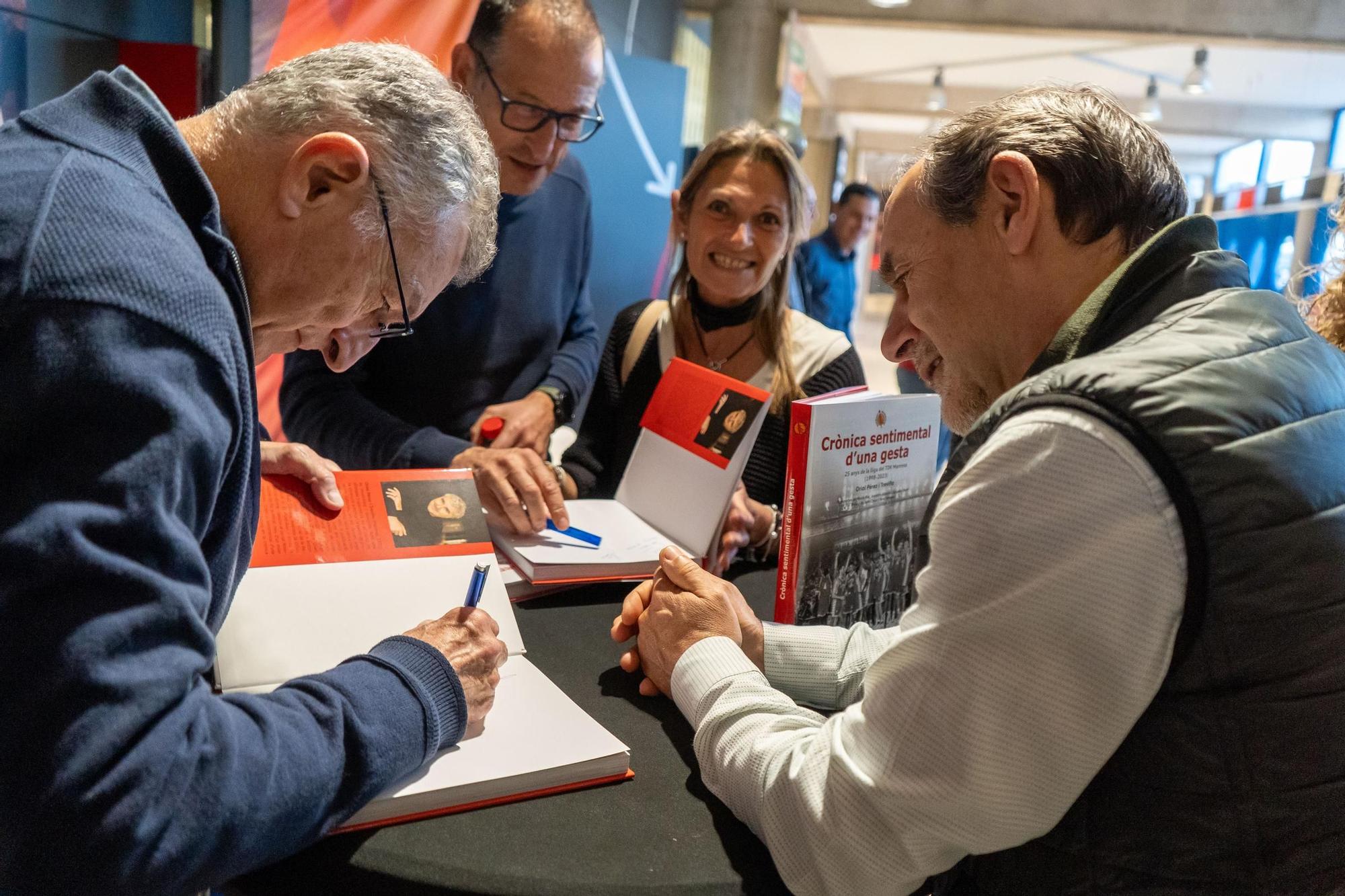 Així ha estat la taula rodona del llibre de la lliga del TDK al Congost