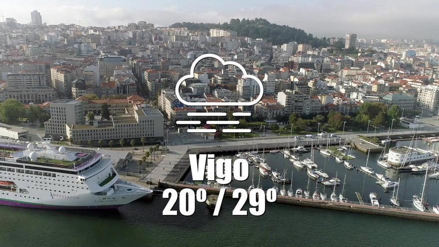 El tiempo en Vigo: previsión meteorológica para hoy, lunes 14 de septiembre