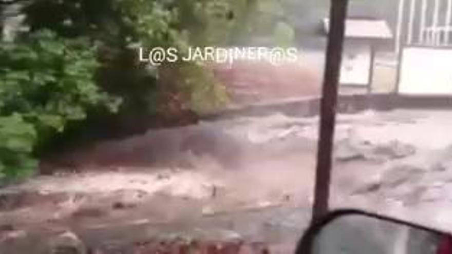 Estragos en La Palma por las lluvias (3)