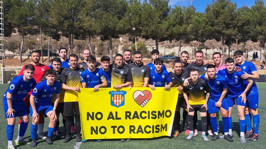 El CF Benitachell lo tiene claro: ¡NO AL RACISMO!