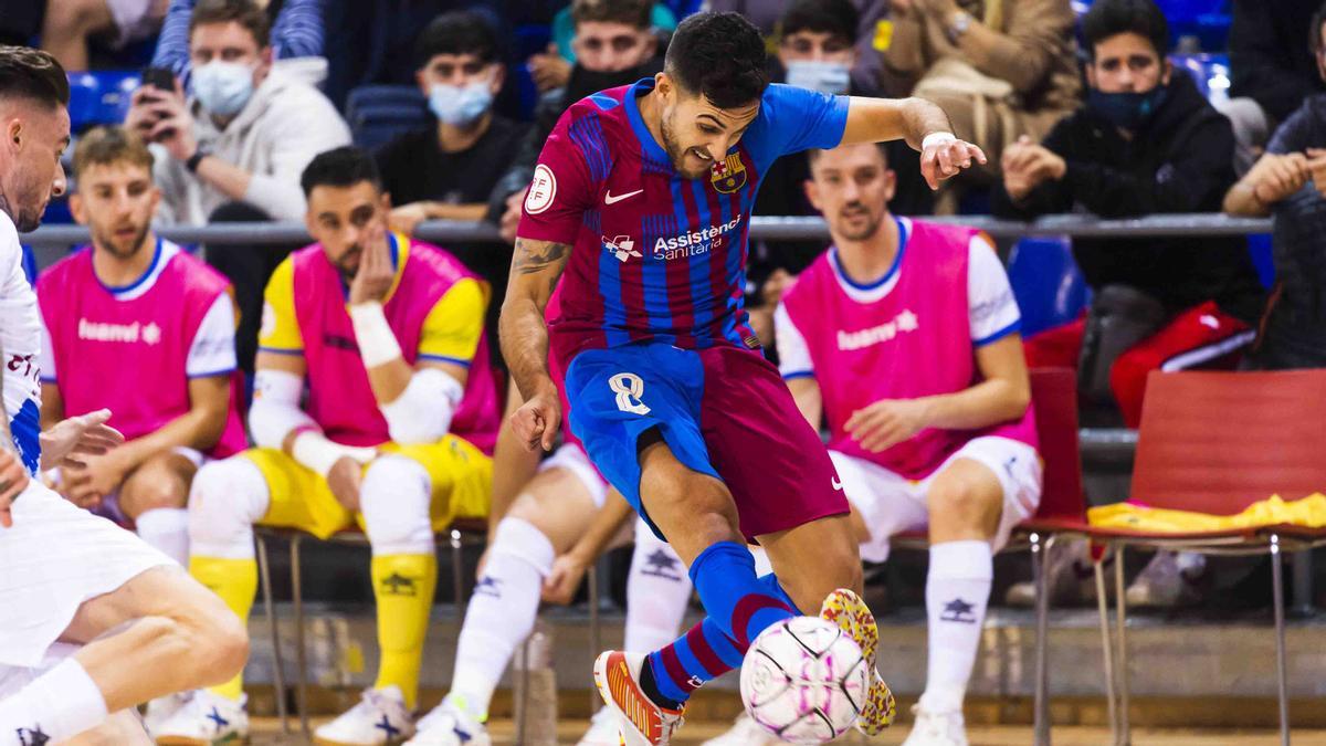 Adolfo es un referente para el Barça de Velasco