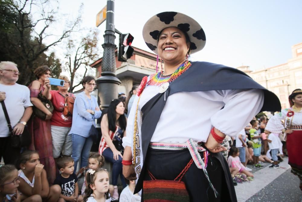 Desfile del Día de América en Asturias