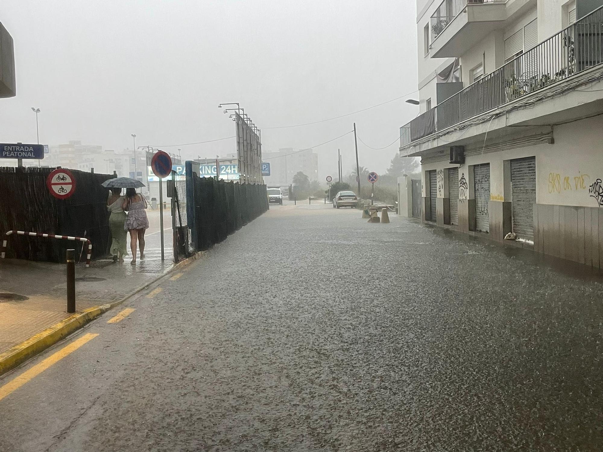 La dana Alice en la tarde del sábado
