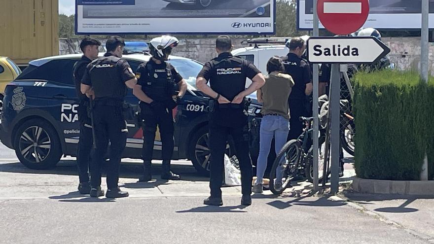 Despliegue policial en Castelló para coger a una ladrona tras robarle la compra a una mujer mayor
