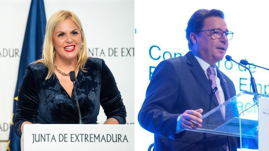 Elena Manzano y Guillermo Santamaría, consejeros de la Junta: 