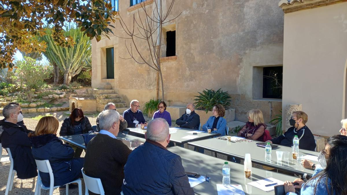 Reunión de delegados socialistas de la ciudad de Alicante celebrada este sábado.