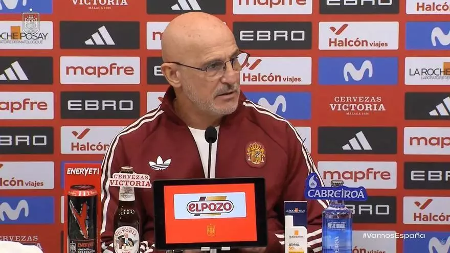 Luis de la Fuente se defiende: "Todos saben que queríamos jugar la Finalíssima"