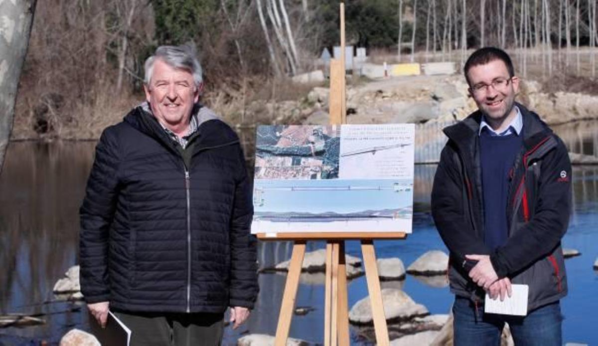 Bescanó retarda la passarel·la fins al 2018