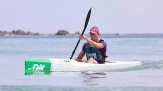 Medalla de bronce para Favila Velasco en el Campeonato de España de kayak de mar