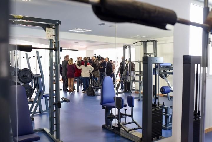 Inaguracion polideportivo cono sur en Pedro ...