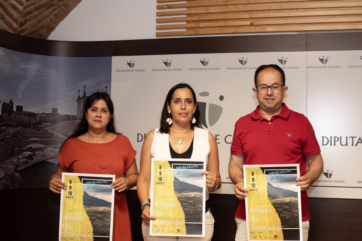 Presentación de la segunda edición de la feria agroalimentaria de Navalvillar de Ibor.