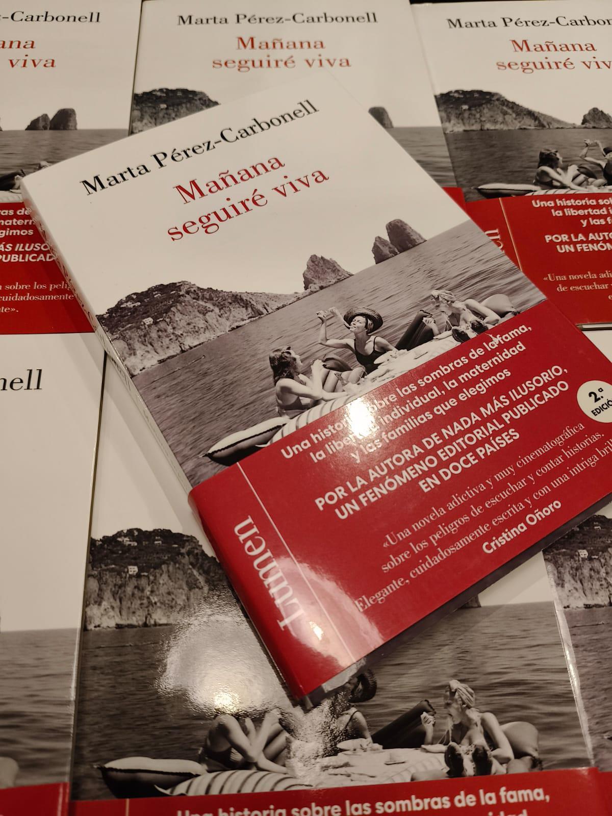 Mañana seguiré viva salió a la venta el 22 de enero.