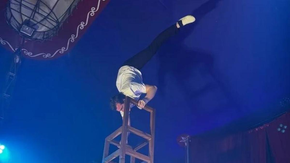 Un momento de un espectáculo de Circus Nova.