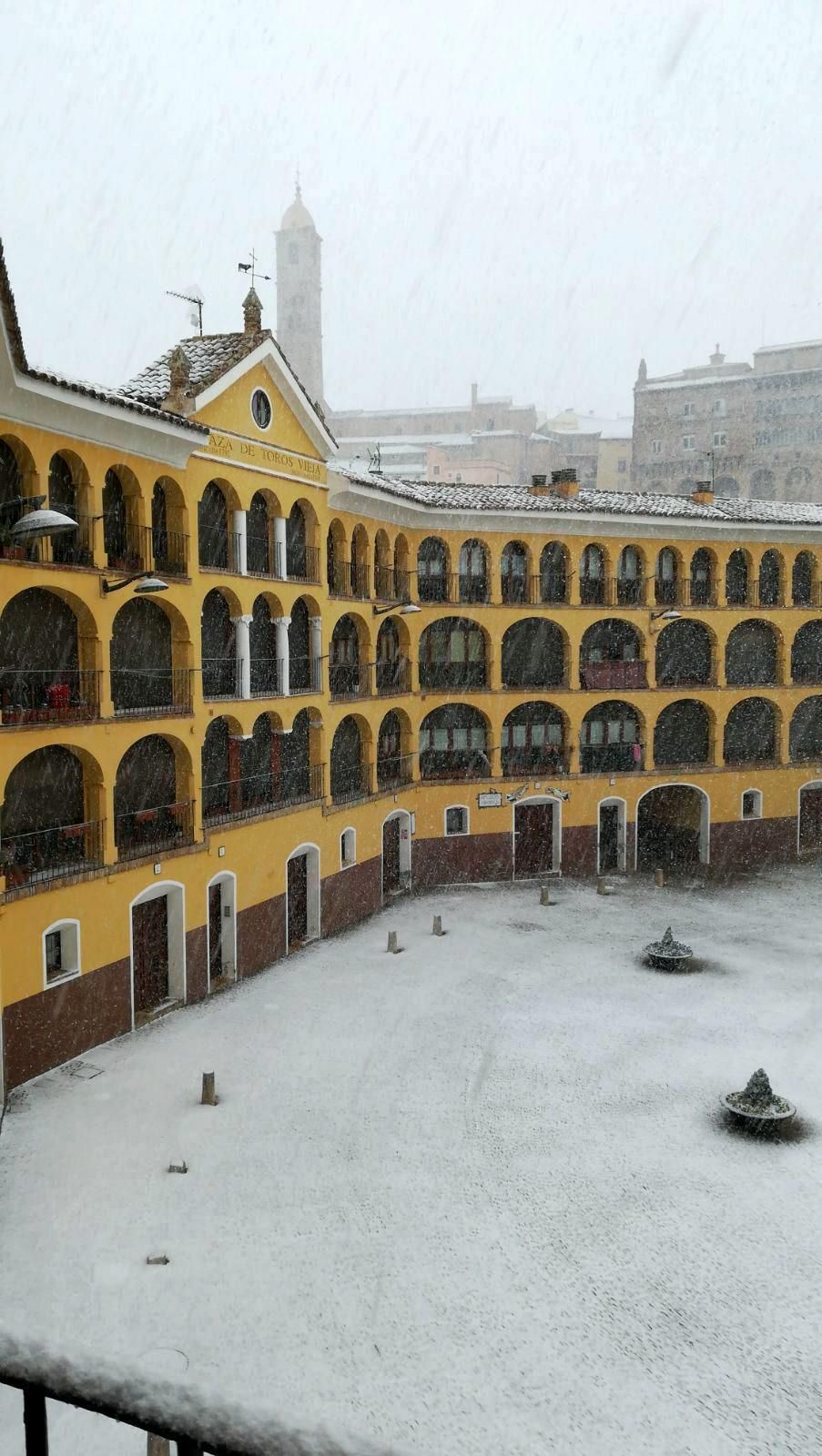 Nevadas en Tarazona y Santa Cruz de Moncayo