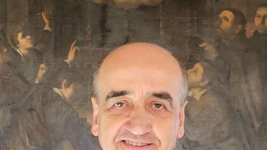 El nuevo obispo Pedro Aguado Cuesta. | DIÓCESIS DE HUESCA Y JACA